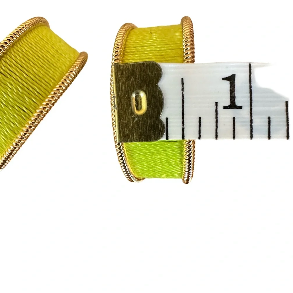 Baublebar Sugarfix Yellow Statement Earrings. - Picture 5 of 9